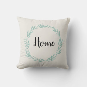 Almofada Travesseiro decorativo Home Wreath
