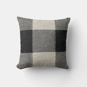 Almofada Travesseiro decorativo Impressão a preto e branco