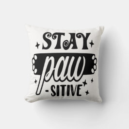 Almofada Travesseiro decorativo impresso com pata temática