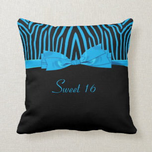 Almofada Travesseiro decorativo impresso zebra do doce 16