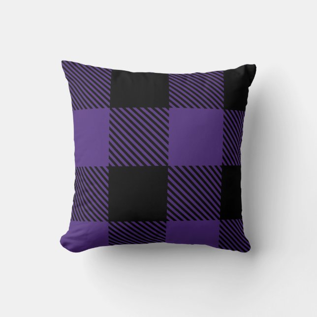 Almofada travesseiro decorativo índigo de búfalo (Frente)