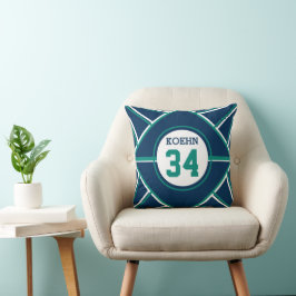 Almofada Travesseiro decorativo inspirado no beisebol