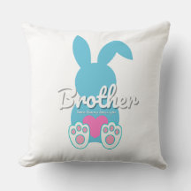 Travesseiro decorativo Irmão Bunny - Páscoa Da Fam