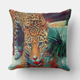Almofada Travesseiro decorativo Jaguar in Motion 6234