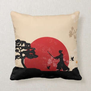 Almofada Travesseiro decorativo japonês bonito do fundo do