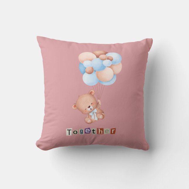 Almofada Travesseiro decorativo Juntos (Frente)