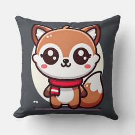 Almofada Travesseiro decorativo - Kawaii Fox