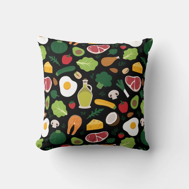 Almofada Travesseiro decorativo Keto (Frente)