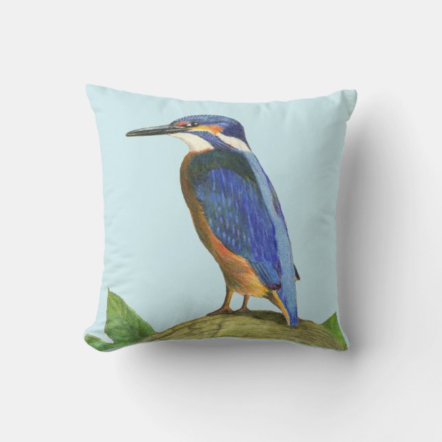 Almofada Travesseiro decorativo Kingfisher (Frente)