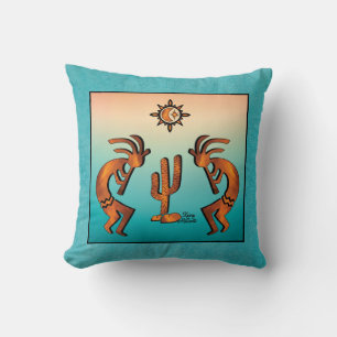 Almofada Travesseiro decorativo Kokopelli Sudoeste