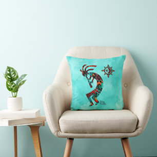 Almofada Travesseiro decorativo Kokopelli Sudoeste