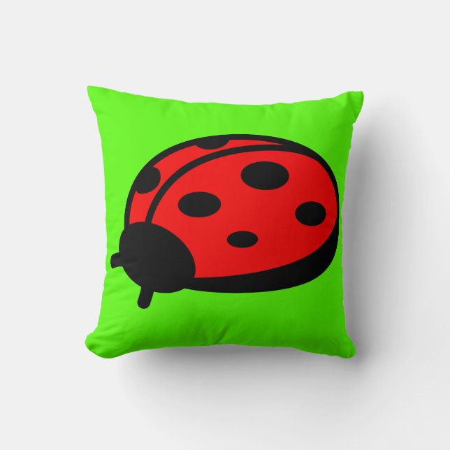 Almofada Travesseiro decorativo Lady Bug (Frente)
