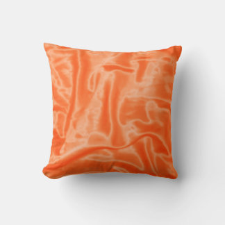 Almofada Travesseiro decorativo Laranja Satin-Square