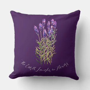 Almofada Travesseiro decorativo lavanda