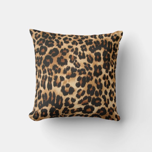 Almofada Travesseiro Decorativo Leopardo (Frente)