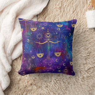 Almofada Travesseiro decorativo Libra Galaxy