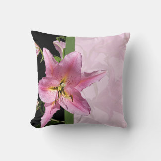 Almofada Travesseiro decorativo Lily Rosa