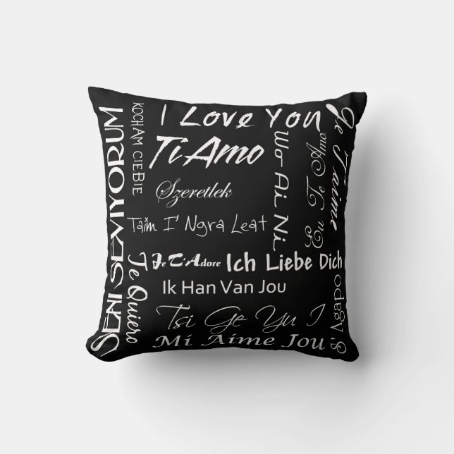Almofada Travesseiro decorativo LoveFool (Frente)