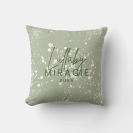 Almofada Travesseiro decorativo "Lullaby Miracle Aura" Verd