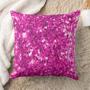 Almofada Travesseiro decorativo Luminoso de Sequência Cinze