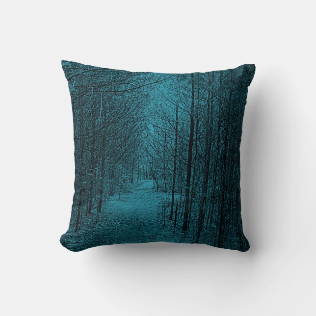 Almofada Travesseiro decorativo - luz do teste padrão da (Frente)