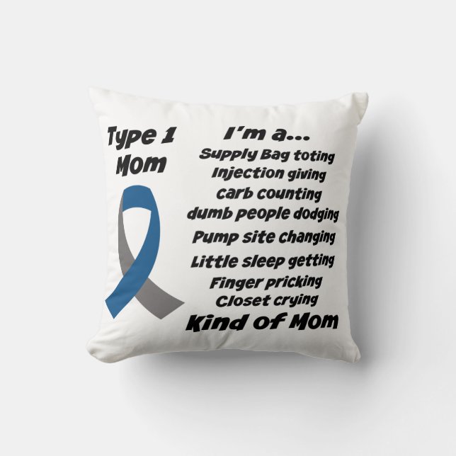 Almofada Travesseiro decorativo Mãe Tipo 1 (Frente)