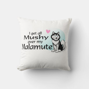 Almofada Travesseiro decorativo Malamute