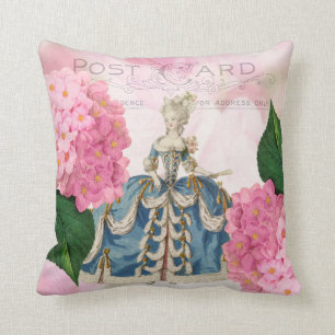 Almofada Travesseiro decorativo Marie Antoinette Vintage