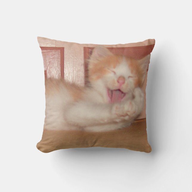 Almofada Travesseiro decorativo Meow Cats 7 (Frente)