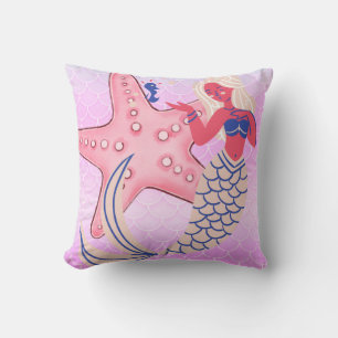 Almofada Travesseiro decorativo Mermaid