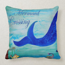 Travesseiro decorativo Mermaid Crossing