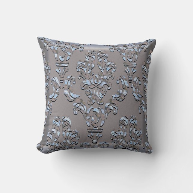 Almofada Travesseiro decorativo Miliscent Damask (Frente)