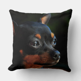 Almofada Travesseiro decorativo Miniatura Pinscher