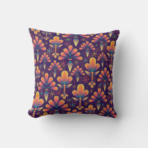 Almofada Travesseiro decorativo modelado roxo