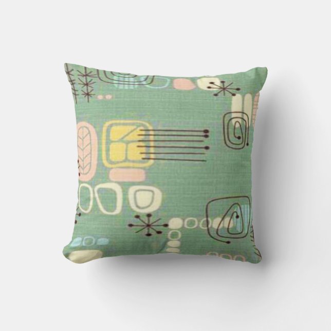 Almofada Travesseiro decorativo moderno do design gráfico (Frente)