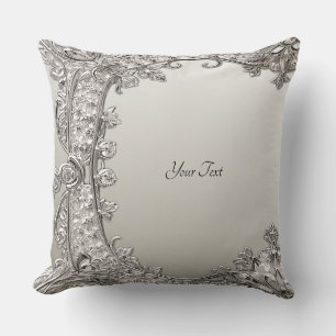 Almofada Travesseiro decorativo Moderno do Ornamentado Silv