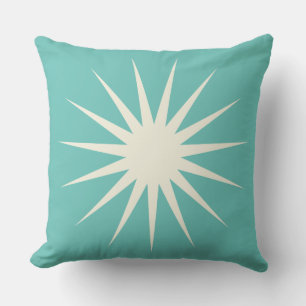 Almofada Travesseiro decorativo moderno do Sunburst em