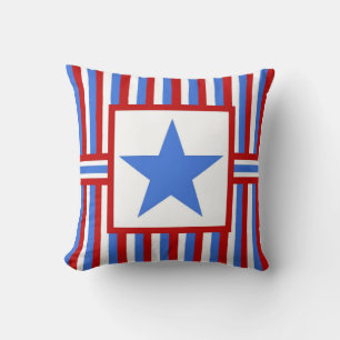 Almofada Travesseiro decorativo moderno patriótico