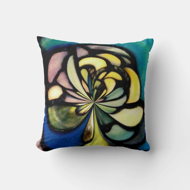 Almofada Travesseiro decorativo Mojo Americano de Fluxo Tif (Frente)