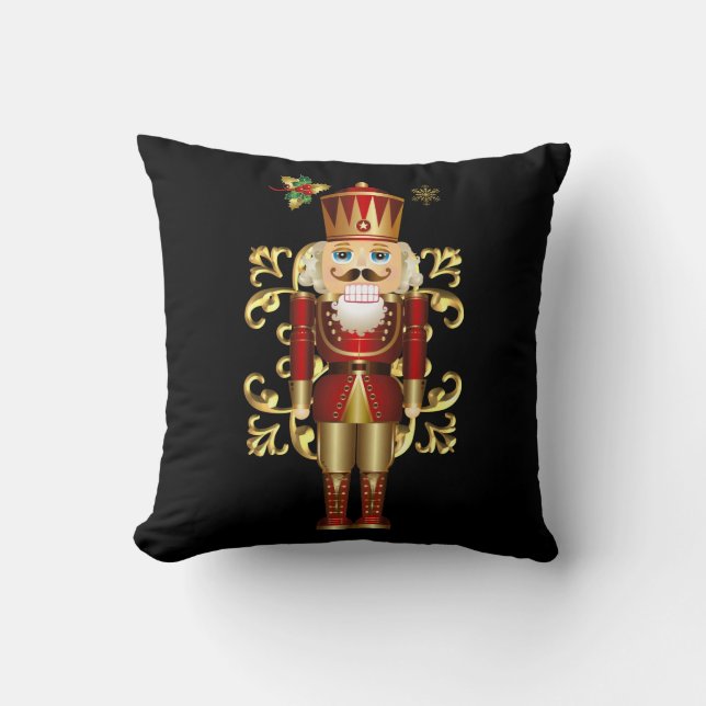Almofada travesseiro decorativo Natal Nutcracker (Frente)