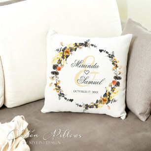 Almofada Travesseiro decorativo Noir dourado luxuoso do