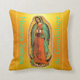 Almofada Travesseiro decorativo Nuestra Señora de Guadalupe