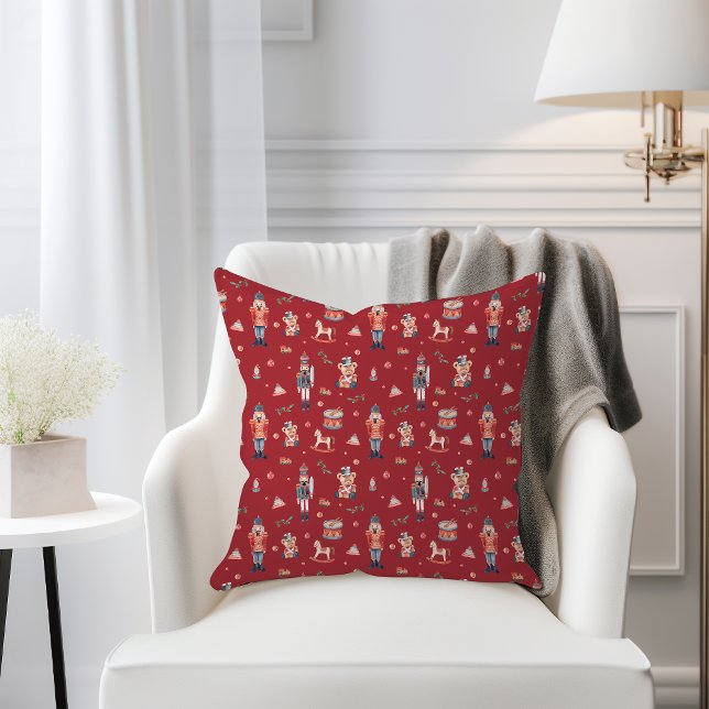 Almofada Travesseiro decorativo Nutcracker (Nutcracker Throw Pillow
)