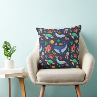 Almofada Travesseiro decorativo Ocean Sleep 20x20