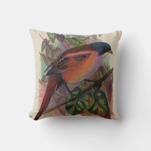 Almofada Travesseiro decorativo Oriental Bluebird
