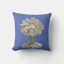 Travesseiro decorativo Oyster Shell Palmetto Tree