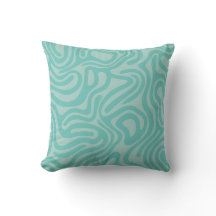Travesseiro decorativo Padrões Verde Azul