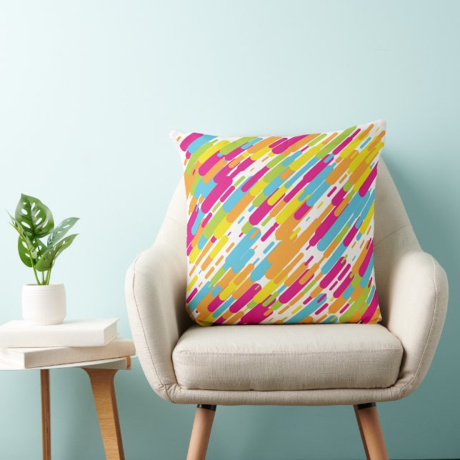 Almofada Travesseiro decorativo Paint Slash 20x20 (Cadeira)