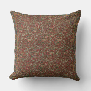 Almofada Travesseiro decorativo Paisley do País Francês