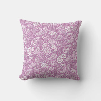 Almofada "travesseiro decorativo paisley roxo"